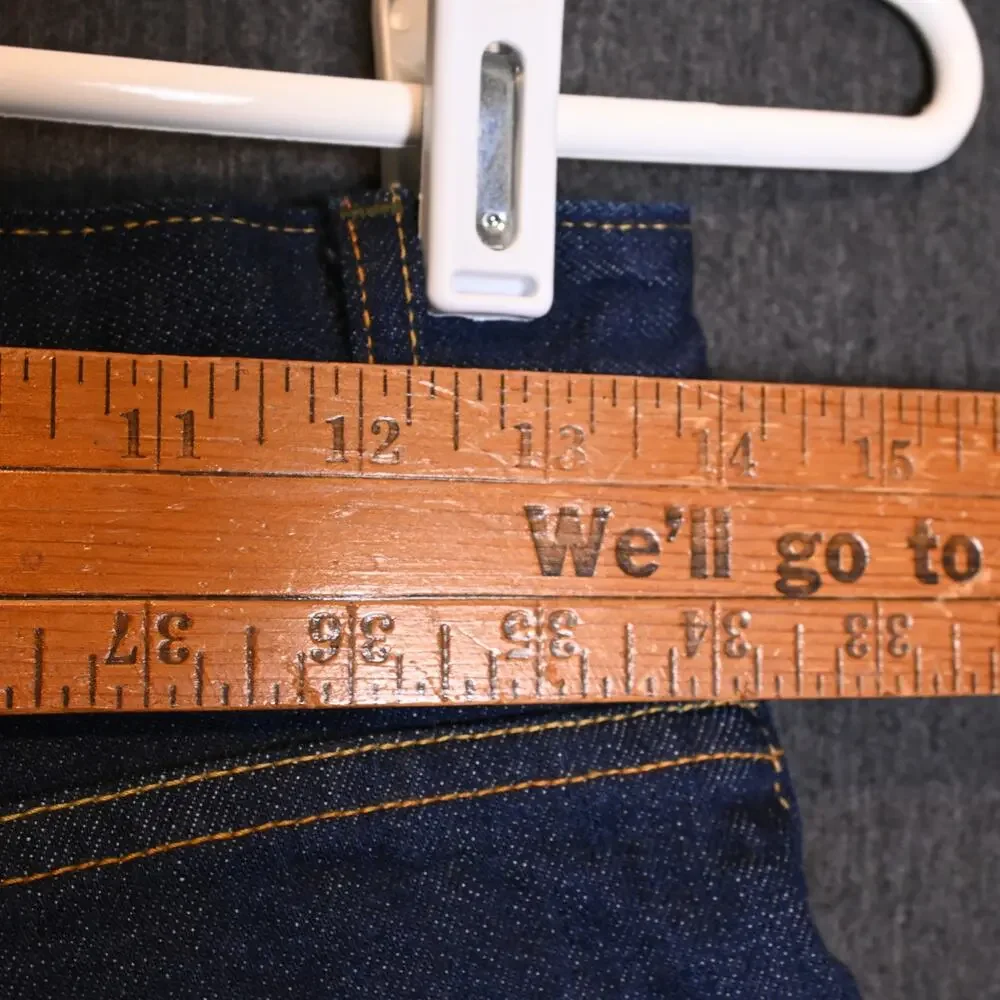 Imogene and Willie Women's 26 Catherine Selvedge Denim Jeans High Rise Trouser